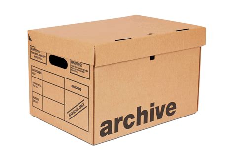 archive storage boxes uk
